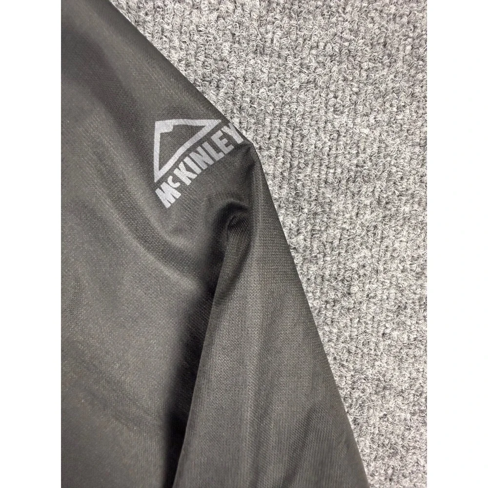 McKINLEY Aquamax Pro 2.000mm Rain Jacket Womens Medium Black Hooded‎ Shell M/M